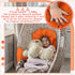 2.58 Hammock Patio(Orange,1 Tudomro Egg Chair Cushion Filling kg Replacement Rocking Wicker Chair Cushions High Back