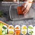 DGLOZE 4 4 Set Cheese Slicer Cutter with PCS Cheese Knife, Stainless Steel Cheese Cutter Board with Blade for Block