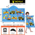 30 50 INCH 100% Kids Bath Towels, Kids Towel Girls Boys Hooded Beach,Bathroom,Pool Swim Towels Large Size Ultra
