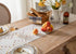13 48 Inch Caflife Boho Table Runner x Long Natural Cotton Woven Runner with Tassels for Home Dining Table dcor