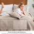 Set 3 (1 2 Love's cabin King Size Quilt Bedding Burlwood Bedspreads - Bed Lightweight Bedspread Comforter - Coin