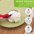 Frozen 2 Pack Spring Chef Red Heavy Duty Ice Cream Scoop with Non-Slip Handle, Professional Ice Cream Spoons