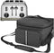 Toaster Storage Bag - Dark Grey, Compatible with 4 Slice Toasters, Portable Storage Bag with Zipper for Extra