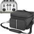 Toaster Storage Bag - Dark Grey, Compatible with 4 Slice Toasters, Portable Storage Bag with Zipper for Extra