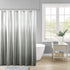Madison Park Ara Shower Curtain, Modern Bathroom Decor, Seersucker Design Ombre Print, Fabric Privacy Screen, Machine