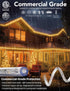 WYZworks 20ft LED Outside Rope Lights - 216 LEDs, Waterproof, ETL Certified Connectable Clear Tube for Warm White