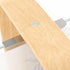 Umbra Bellwood Desk Frame, Rotating Floating Picture Frame, Horizontal or Vertical, 4x6in, Natural Finish
