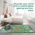 59"x39", Play Rug for Playroom Kids Car Mat Town City Road Map Carpet, Fun Car Playmat Area Rugs Non-Slip Washable