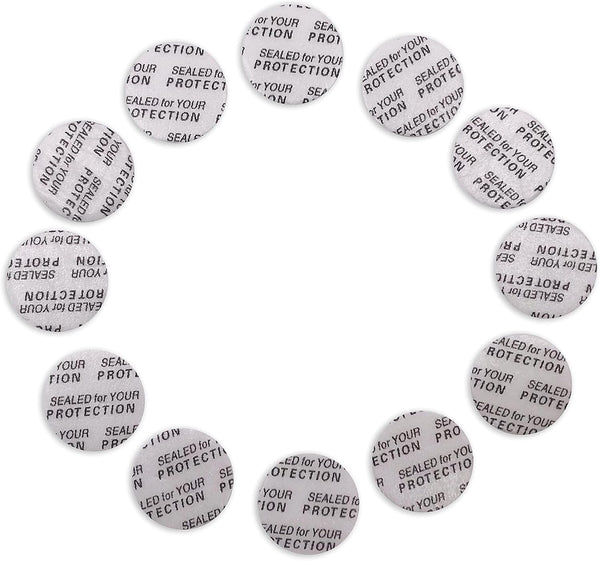 Sunscreen Flask Seals - 12 Pack of Hidden Flask Bottle Seals to