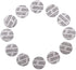 Sunscreen Flask Seals - 12 Pack of Hidden Flask Bottle Seals to