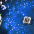 1 Pack 32.8 Ariceleo Ft. Battery Operated Outdoor String Lights with Remote & Timer, LED Blue Fairy Lights, Waterproof