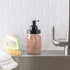 Jarmazing Products Mason Jar Foaming Soap Dispenser - Black with 16 Ounce Ball Mason Jar