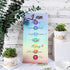 Blulu Chakra Quotes Sign, Buddha Wall Decor, Yoga Zen Wall Art, Wooden Spiritual Decor for Meditation Room