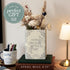 Steel Mill & Co Original Book-Shaped Decorative Vase, Ceramic Vases for Home Decor, Cute Christian Bookshelf Decor