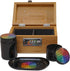 Miracles Bamboo Storage Box - Decorative Box with Lid and Combo Lock for Tea and Spice Storage