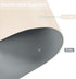 Zinkooat Mat,1.8mm Thick,16x60 Inch Gray,16x60) Leather Desk Desk Cover,Desk Protector Mat,Dresser Cover Top,Leather