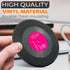 6 4.1" Set Pcs Vinyl Record Coasters Diameter Retro Drink Coasters Non-Slip Heat Resistant Lightweight Records Decor