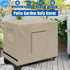 36 Inch 600D SIRUITON Outdoor Bar Cart Cover for Portable Outdoor Table, Heavy Duty Oxford Fabric Outdoor Waterproof