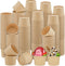 Ruisita 300 Packs Paper Ice Cream Cups 5 Ounce Disposable Soup Bowls