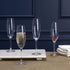 Mikasa Julie Champagne Flute, 8-Ounce, Set of 4
