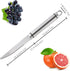 2PCS Grapefruit Knife, Curved Serrated Grapefruit Knife, Stainless Steel Kiwi Knife, Great for Grapefruit, Orange, Lemon, Kiwi, Easy to Hang, Dishwasher Safe by COKUMA