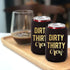 Dirty Thirty Crew Can Coolers, Set of 12 for 30th Birthday Decorations for Him and Her