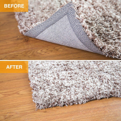 Home Techpro Vacuum Tech Rug Pad Gripper for Hardwood Floors, Non Slip Rug Pads, Under Rug Carpet Tape