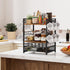 4 12 Countertop Plaviya Coffee Bar Station Organizer, Tier K Cup Organizer Mug Holder with Hooks, Coffee Pod Holder