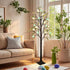 5FT DR.DUDU Lighted Easter Tree with Timer, Easter Decorations for Home & Porch, Pre-Lit Egg Trees with LED Lights