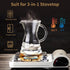 Unbreakable Pour Over Coffee Maker, 27 fl oz, 6-7 Cups, Heat-Resistant Borosilicate Glass, Stainless Filter