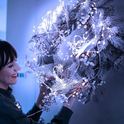 16 50 4 Pack RUICHEN Ft Copper Wire LED Mini Fairy String Lights Battery Operated for Bedroom, Christmas, Parties