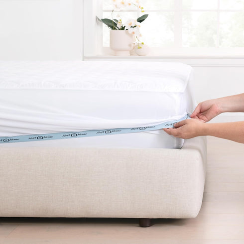 Arkwright Waterproof Mattress Pad Cover (Queen) 15 in. Drop, Quilted Mattress Protector