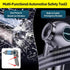 LOQFGDW 25000Pa Handheld Car Vacuum Portable CordlessEquipped with a one-Touch Window Breaker and Seatbelt Cutter Car