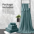 8 Set|2 Sheet,2 Towels,4 Set Piece Bathroom Towel Oversized Large Bath Towel Hand Washcloths|Ultra Soft Microfiber
