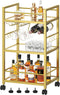 Bar Cart, Serving Cart for Home, Microwave Cart, Drink Cart, Mobile Kitchen
