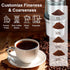 Secura Electric Coffee Grinder and Spice Grinder with Removable Bowls, Dry Grinding