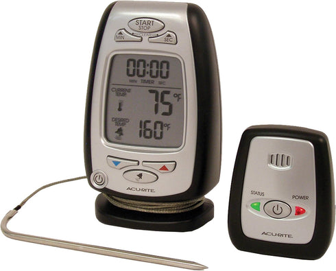 AcuRite 03168 Wireless Cooking and Barbeque Thermometer with Pager