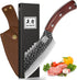 ENOKING Chef's Knife - 6.1" Viking Knife with Sheath for Fish Meat Cutting, Full Tang Butcher Knife for Kitchen Camping