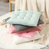HLOVME Corduroy Chair Cushion with Ties, Ultra Soft Warm Floor Cushion for Kids Reading Nook, Cosmos