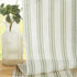 jinchan Striped Valance Window Treatment, Linen Valance for Small Windows, Farmhouse Valance Curtain, Light Filtering