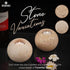 4 Inch Set 2 Marble Tealight Candle Holders Travertine Votive Candles Holder for Gifts, Tea lights Candles