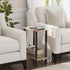 TB01BG062 TUTOTAK Small Side Table, Narrow End Table, Skinny Sofa Table, Slim Nightstand, Couch Table, Living Room, Bed