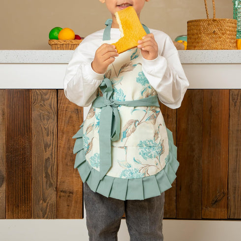 NEOVIVA Cooking Aprons with Pockets for Mama and Me, Parent and Child Matching Aprons, Gifts for Thanksgiving