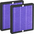 R1 HEPA Filter Replacement for YIOU R1 P1802 and Elechomes P1801, Deep Purple, 2 Pack