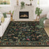 Rugcomf Living Room Rug 5x7 Rug Machine Washable Boho Area Rug Non
