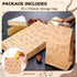 MotiMind 15 Count 10.6 6 Inches Cheese Storage Bags for Refrigerator x Cheese Paper Bags, Sandwiches, Wrapping