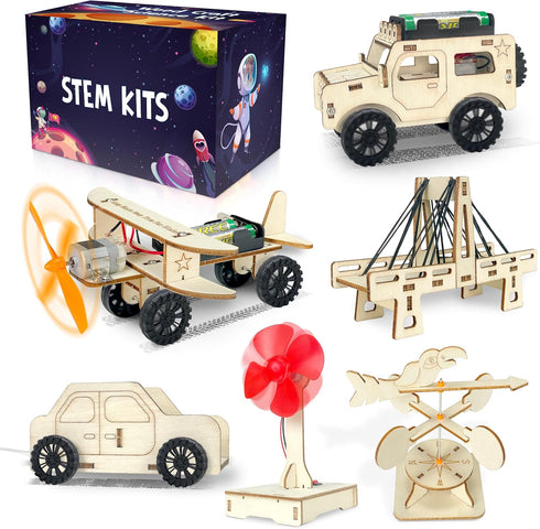 kortes 24Pack STEM Kits for Kids Classroom, Science Building Project Craft for