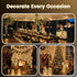 15 Pack 7Ft 20 DomeStar Fairy Lights Battery Operated, LED Waterproof String Lights Wire Firefly Starry Moon Light