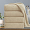 Extra Large Bath Towels Set 35x70 Inches - Beige Luxury 600 GSM