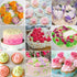 42 Pcs Russian Piping Tips Set, 8 Nozzles for Cake Decorating, 30 Pastry Baking Bags, 1 Cleaning Brush
